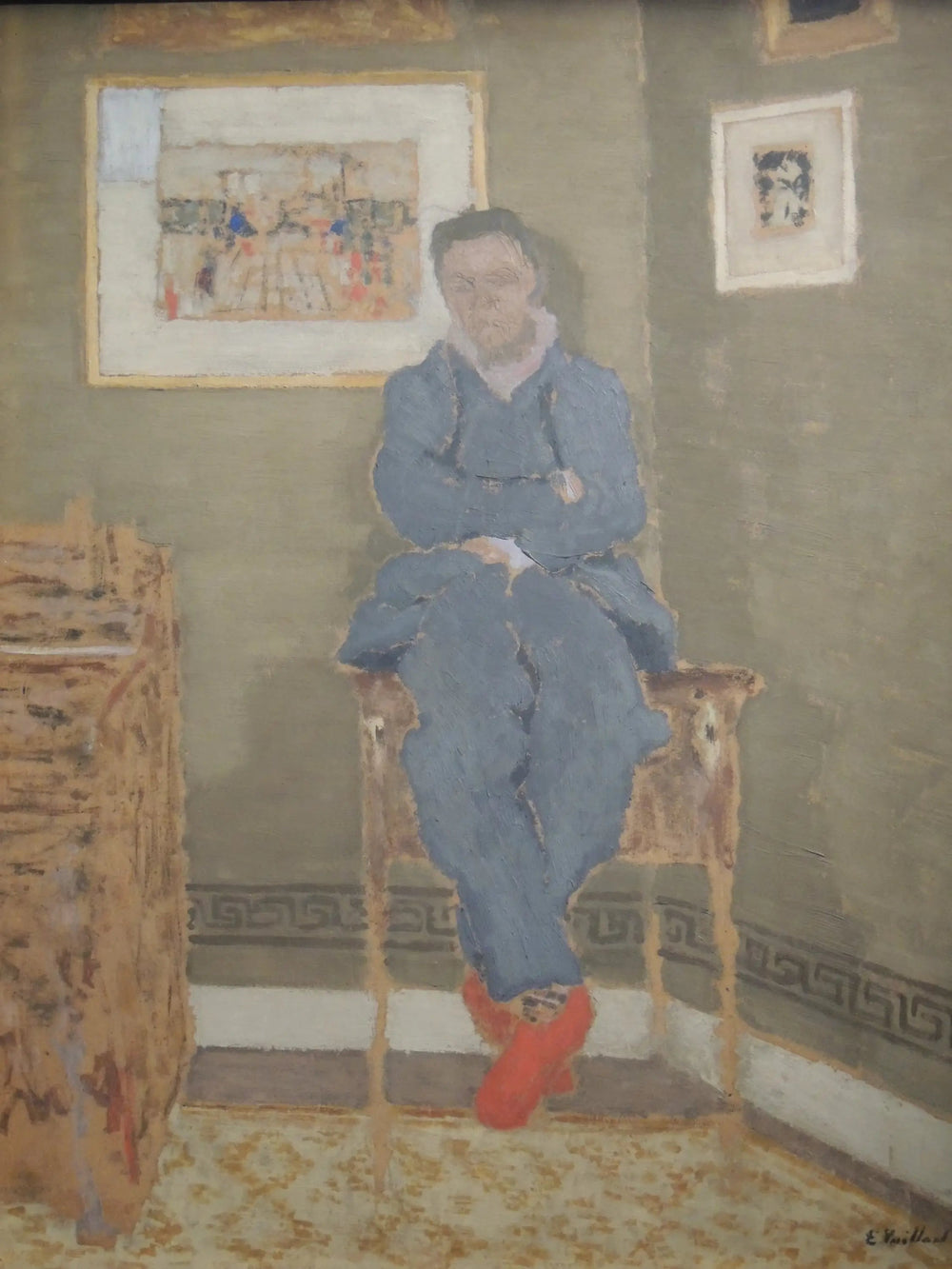 Félix Vallotton - Édouard Vuillard image 1 copie peinte à la main à l’huile