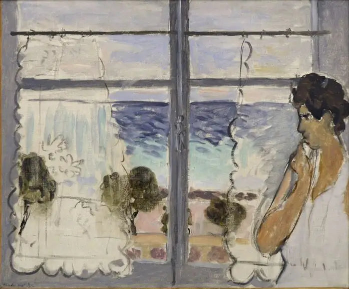 Kvinne ved vinduet - Henri Matisse