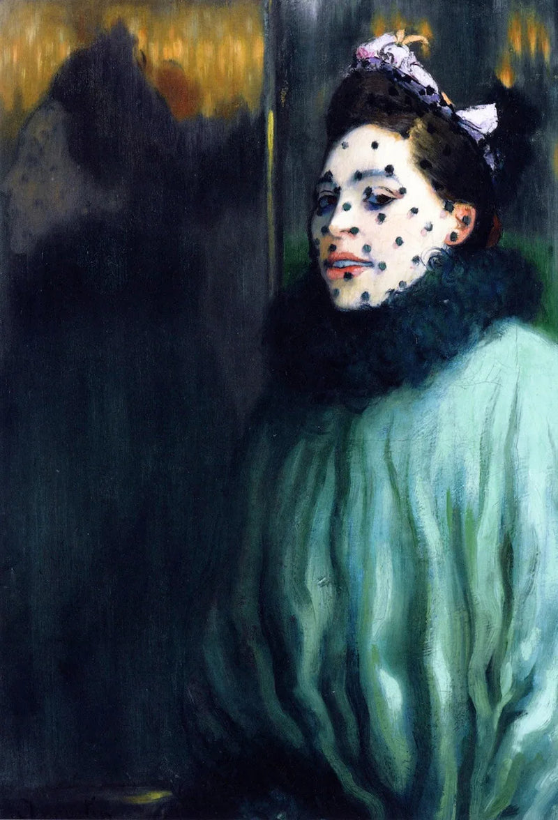 Kvinne med Voilette - Louis Anquetin