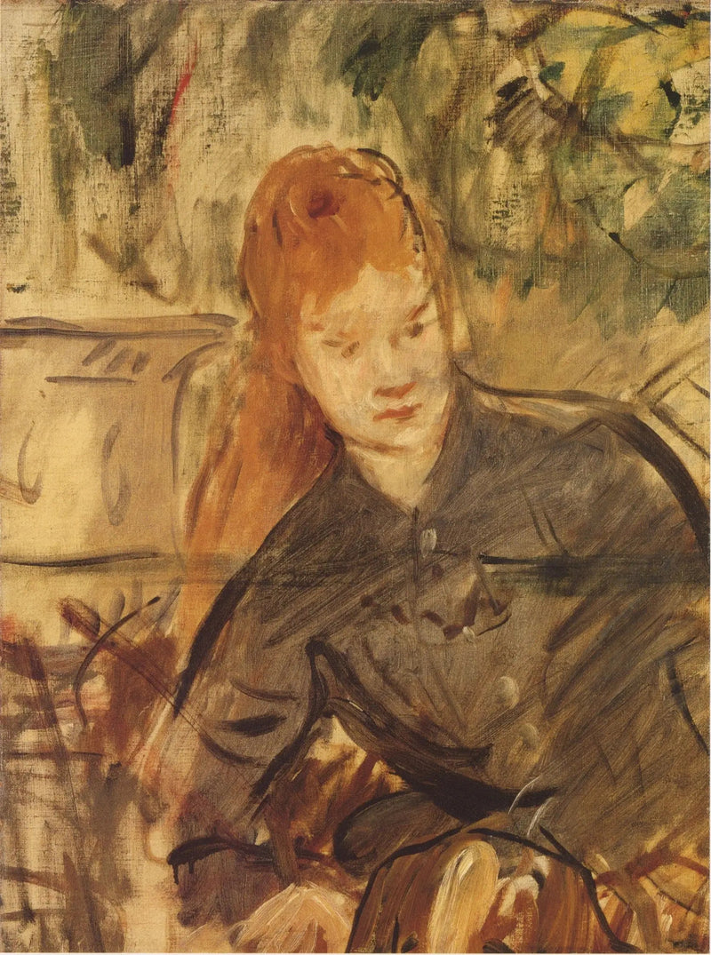 Kvinne til midjen - Édouard Manet