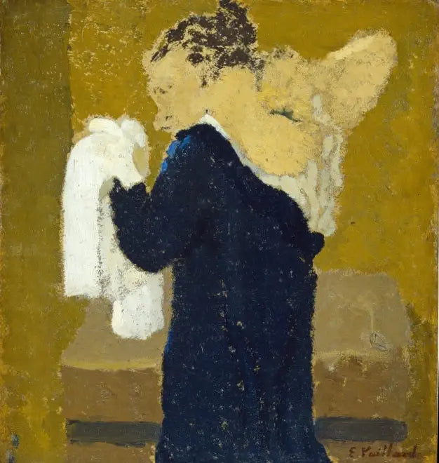 Kvinne ved sitt toalett - Édouard Vuillard