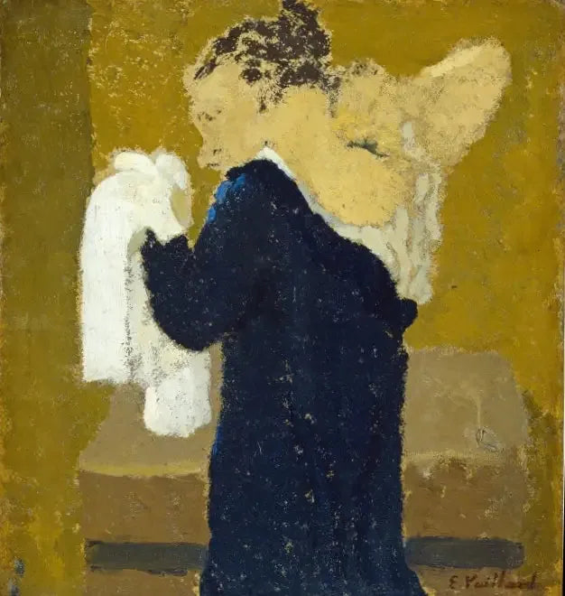 Kvinne ved sitt toalett - Édouard Vuillard