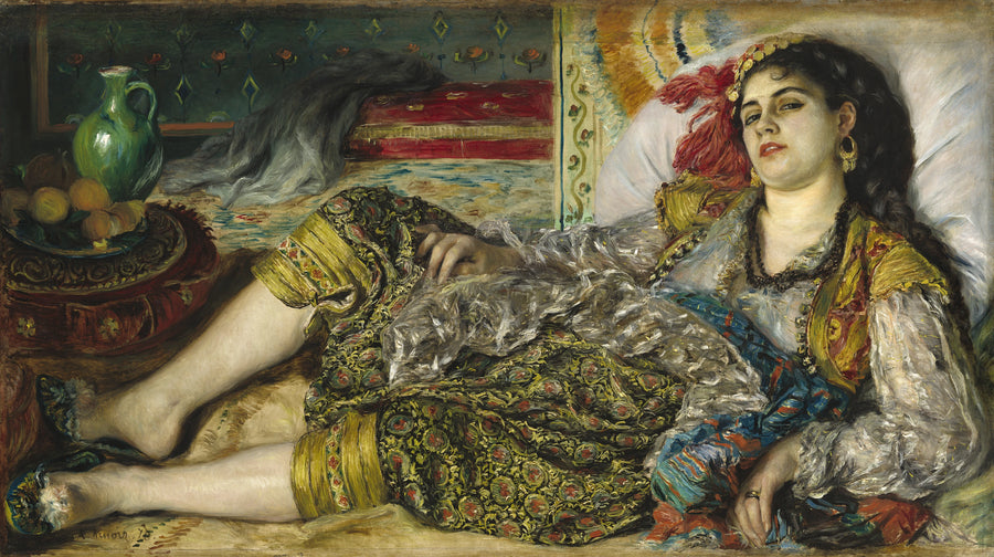 Algerisk kvinne - Pierre-Auguste Renoir