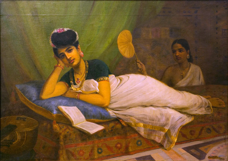 Liggende kvinne - Ravi Varmâ

Source:
Femme allongée - Ravi Varmâ