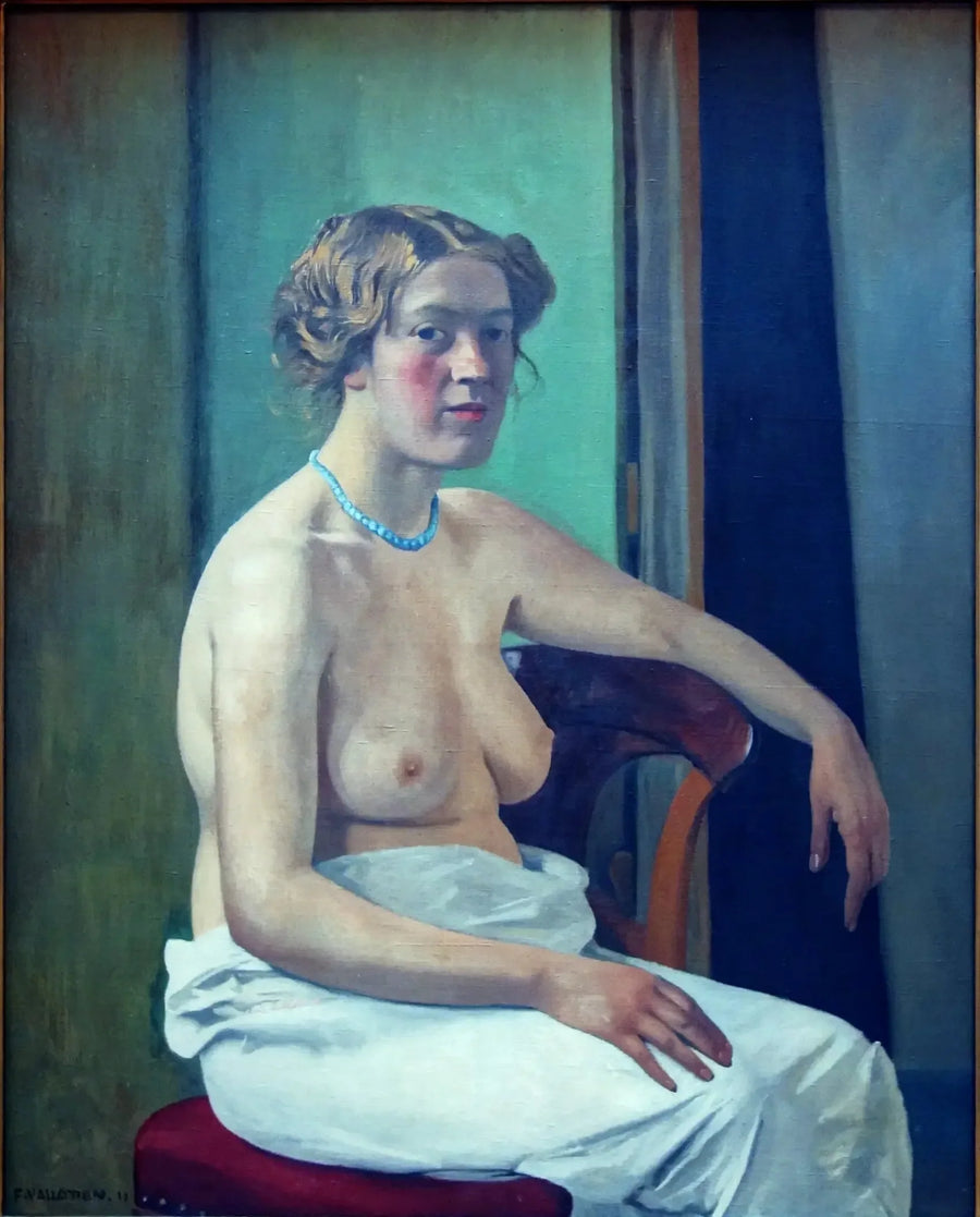 Sittende kvinne i halvnakenhet - Félix Vallotton

Source:
Femme assise à demi-nue - Félix Vallotton