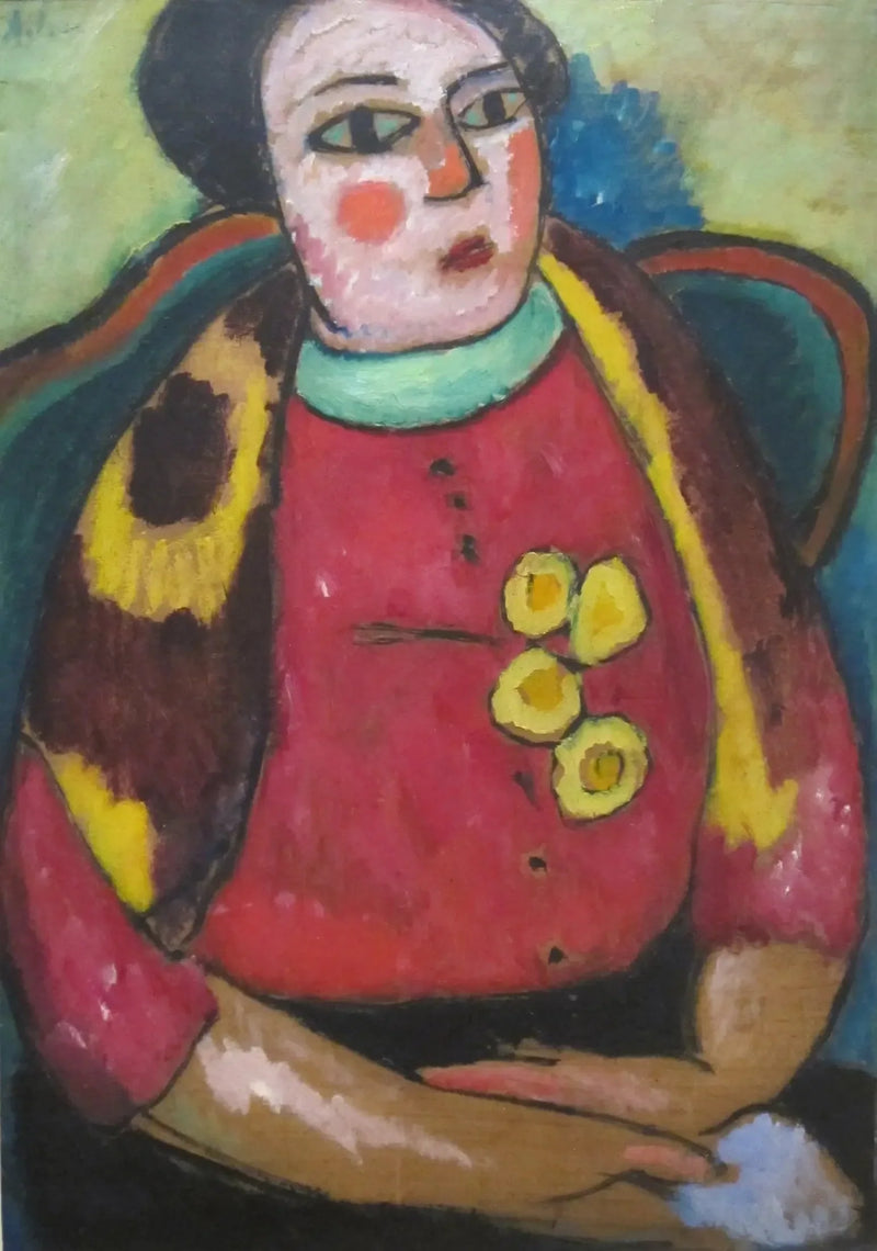 Sittende kvinne - Alexej von Jawlensky

Source:
Femme assise - Alexej von Jawlensky