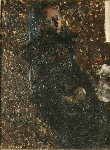 Kvinne sittende - Édouard Vuillard