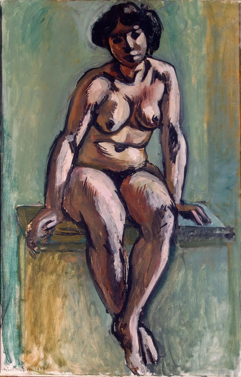 Kvinne som sitter - Henri Matisse