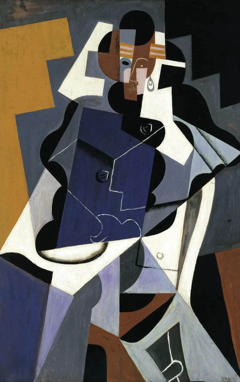Kvinne sittende - Juan Gris