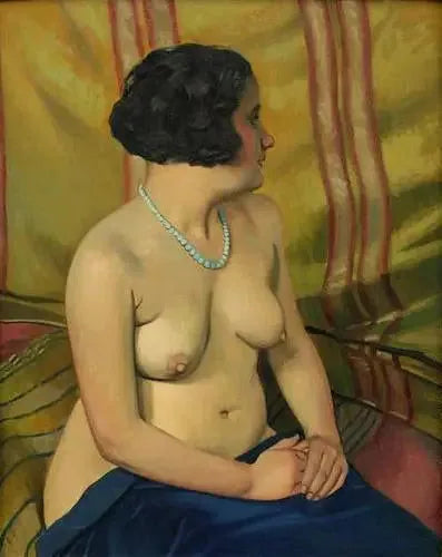 Kvinne med blått smykke - Félix Vallotton

Source:
Femme au collier bleu - Félix Vallotton