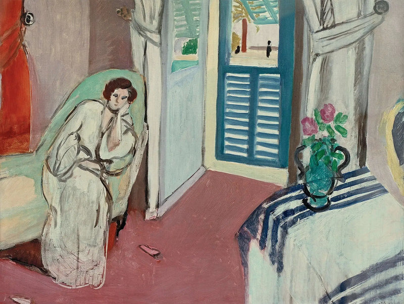 Kvinne på sofaen - Henri Matisse