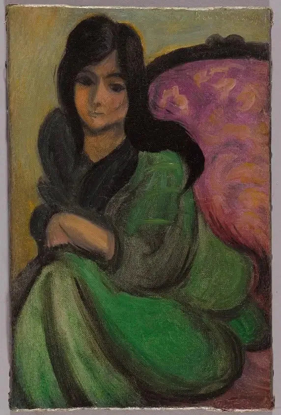 Kvinne i stol - Henri Matisse