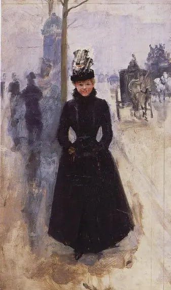 Kvinne med erme på de store boulevardene - Jean Béraud

Source:
Femme au manchon sur les Grands Boulevards - Jean Béraud