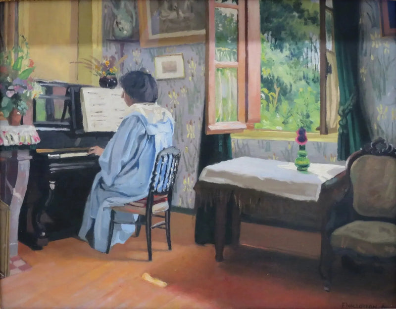 Kvinne ved pianoet - Félix Vallotton

Source:
Femme au piano - Félix Vallotton