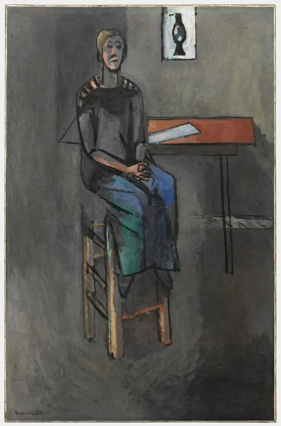 Kvinne på krakk - Henri Matisse
