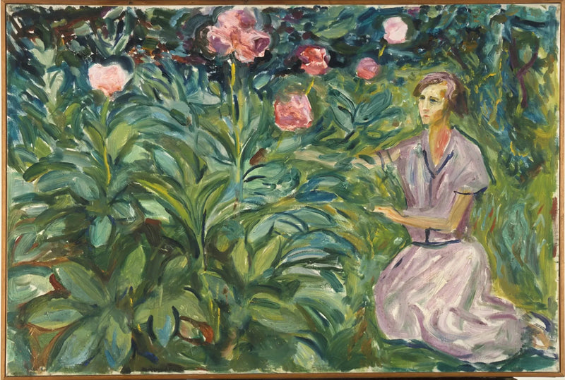 Kvinne med pærer - Edvard Munch