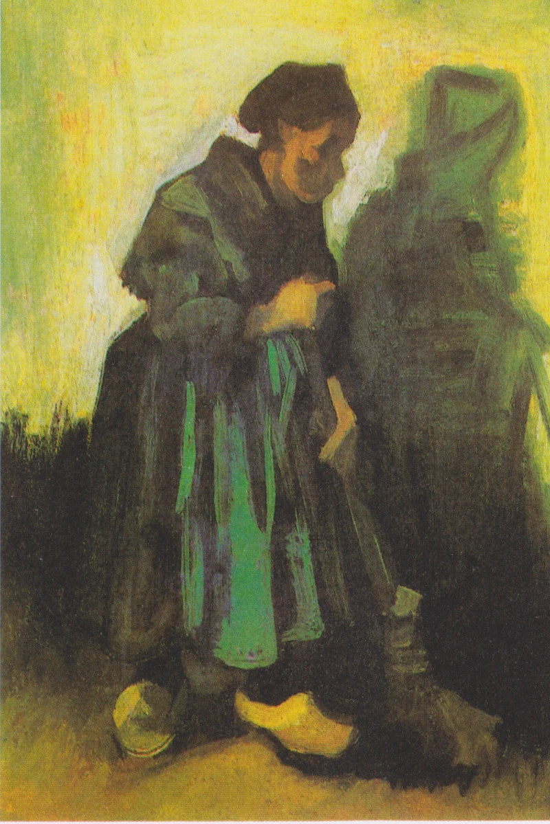 Kvinne med kost - Vincent van Gogh