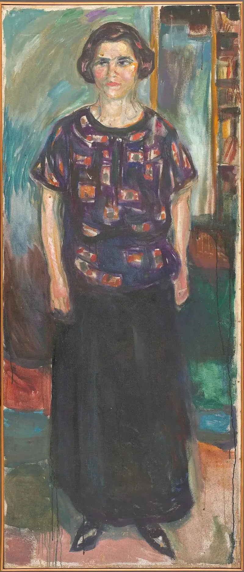 Stående kvinne - Edvard Munch