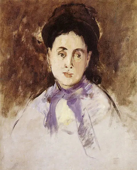 Kvinne i byste (Mme Bourdin) - Édouard Manet