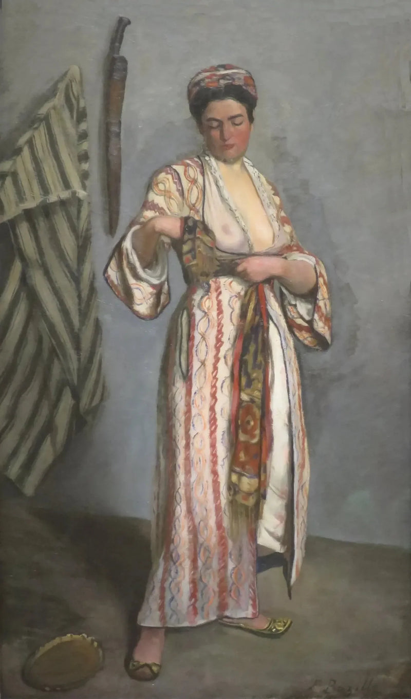 Kvinne i maurisk kostyme - Frédéric Bazille