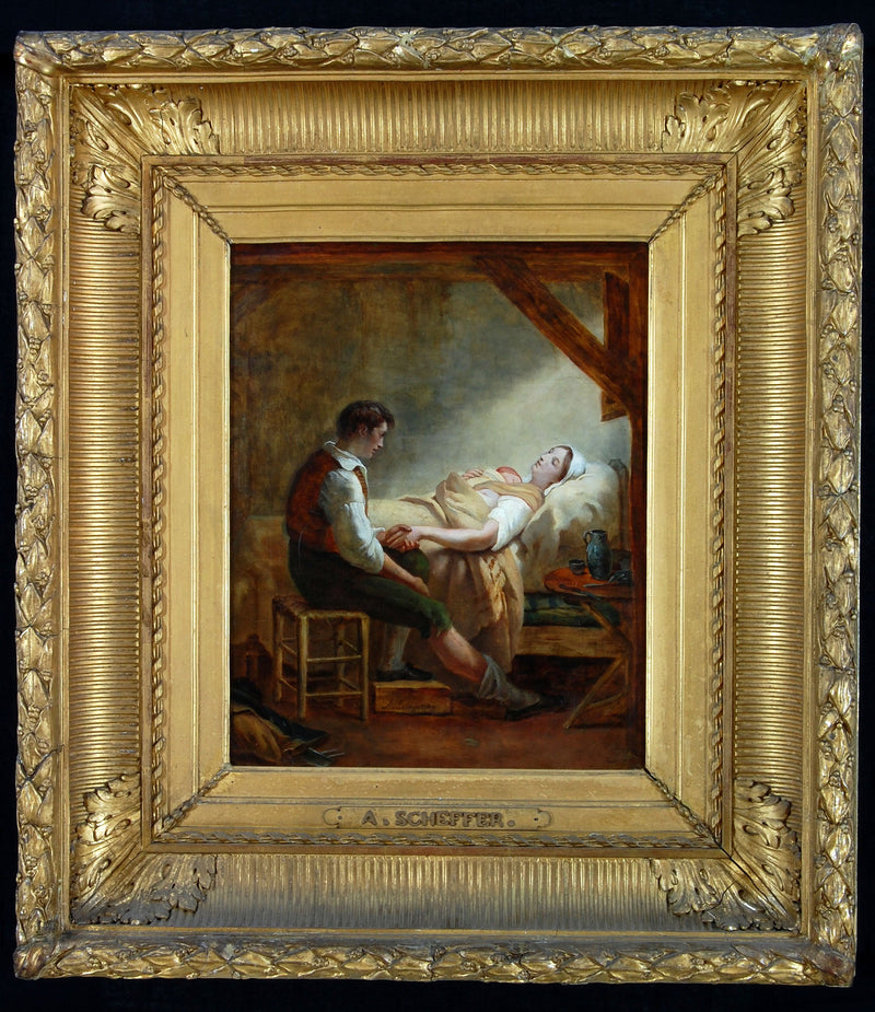 Kvinne i bleier - Ary Scheffer