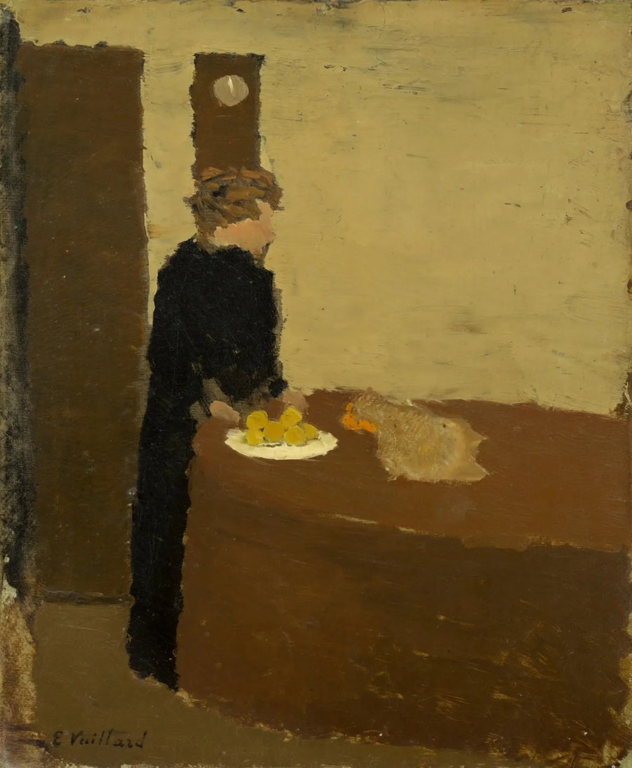 Kvinne i svart - Édouard Vuillard