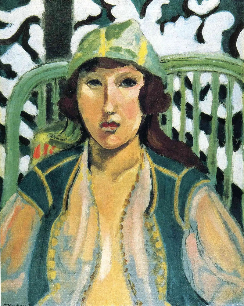 Kvinne i orientalsk kjole - Henri Matisse