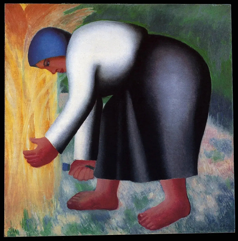 Kvinne Skjærer II - Kazimir Malevich