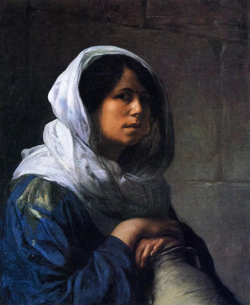 Kvinne Fellah - Jean-Léon Gérôme