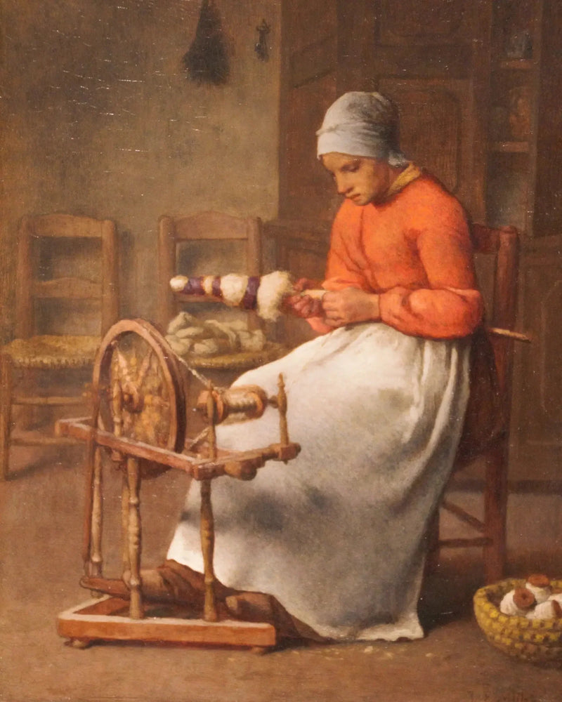 Slank kvinne - Jean-François Millet