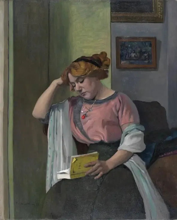 Kvinne som leser innendørs - Félix Vallotton

Source:
Femme lisant dans un intérieur - Félix Vallotton