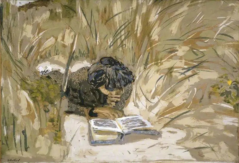 Kvinne som leser - Édouard Vuillard
