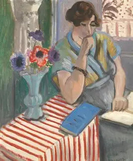 Kvinne som leser - Henri Matisse