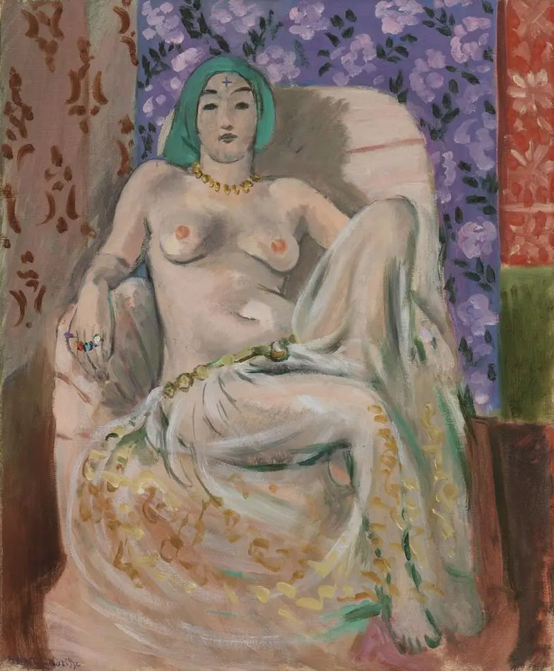 Maurek kvinne (Det hevede kne) [Maurek kvinne (Det hevede kne)] - Henri Matisse