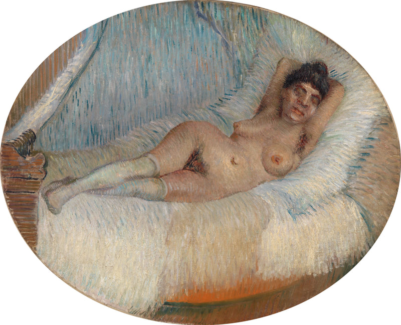 Naken kvinne liggende - Vincent van Gogh