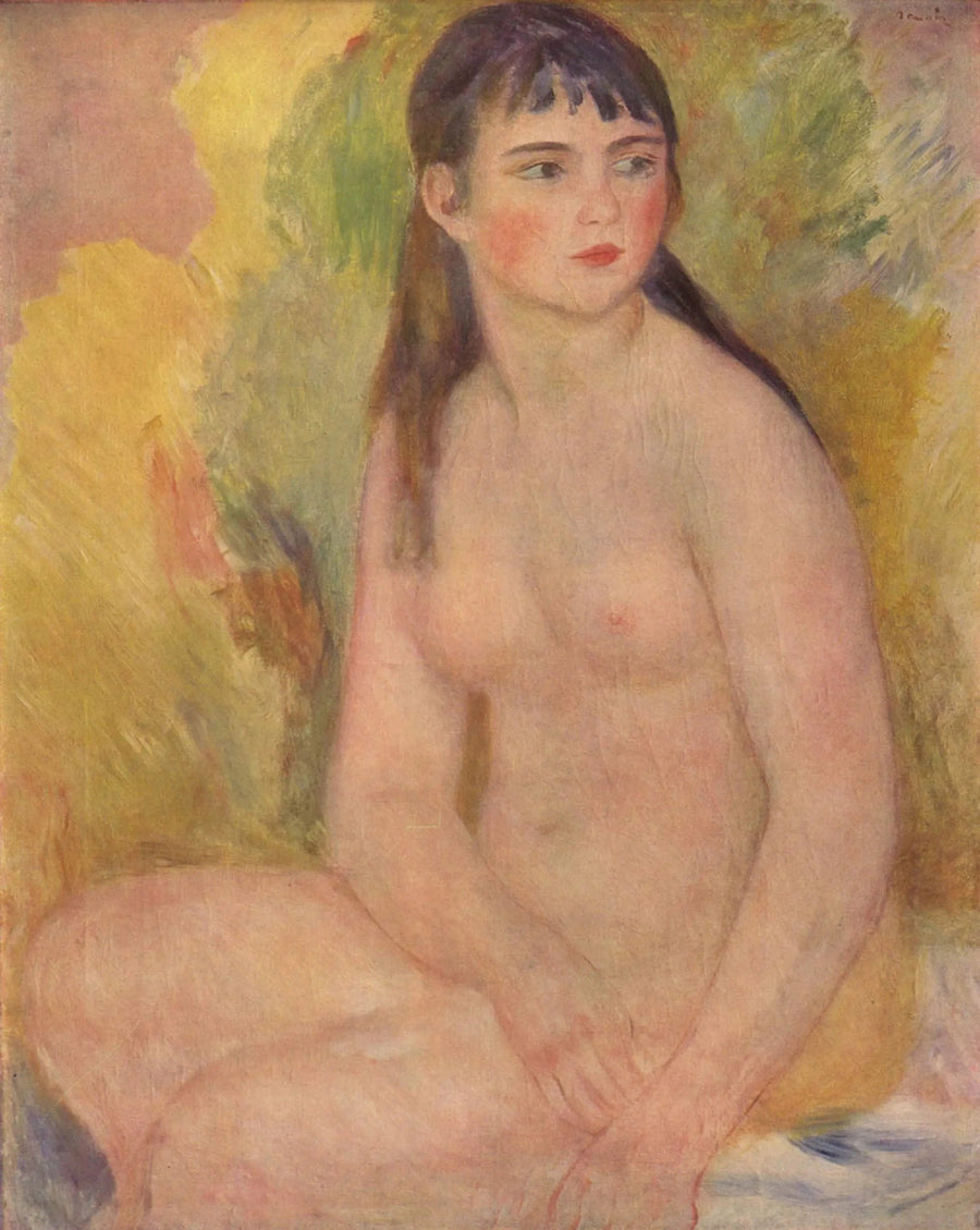 Naken kvinne - Pierre-Auguste Renoir