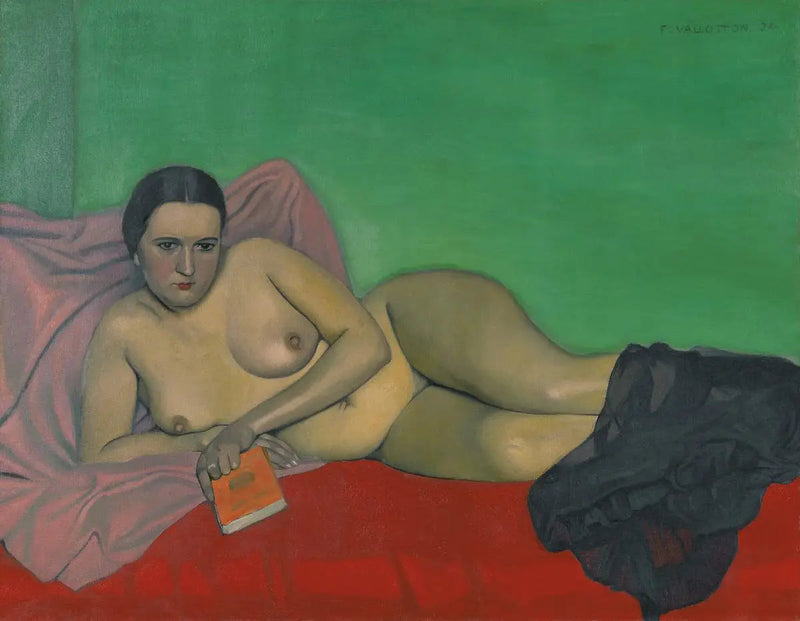 Naken kvinne som holder en bok - Félix Vallotton

Source:
Femme nue tenant un livre - Félix Vallotton