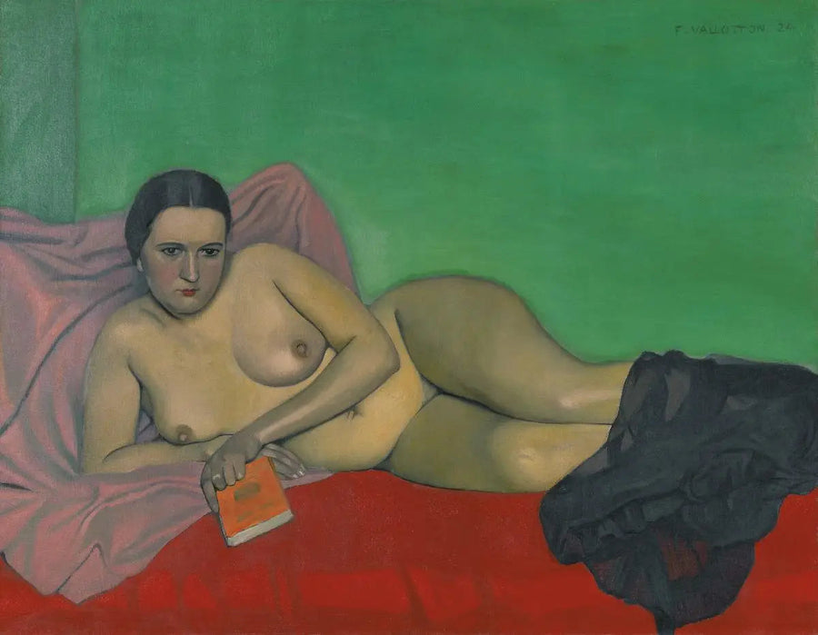 Naken kvinne som holder en bok - Félix Vallotton

Source:
Femme nue tenant un livre - Félix Vallotton