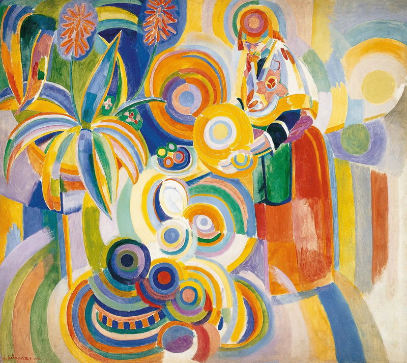 Portugisisk kvinne - Robert Delaunay