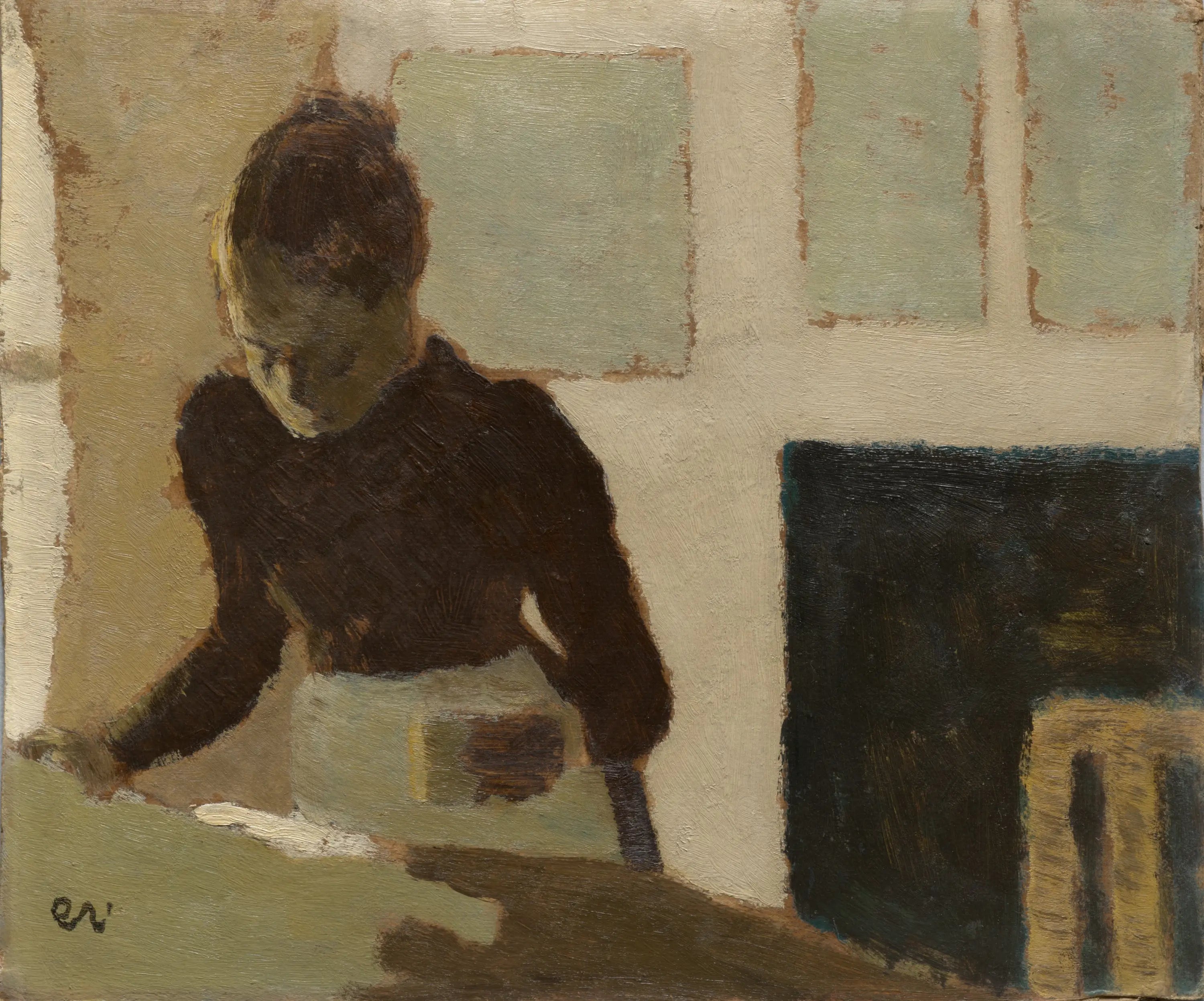 Femme repassant - Édouard Vuillard - Alpha Reproduction