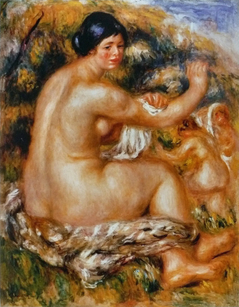 Kvinne som tørker seg - Pierre-Auguste Renoir