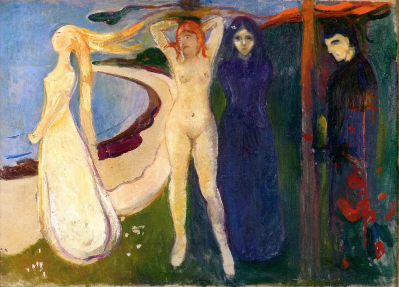 Kvinne. Sfinx - Edvard Munch