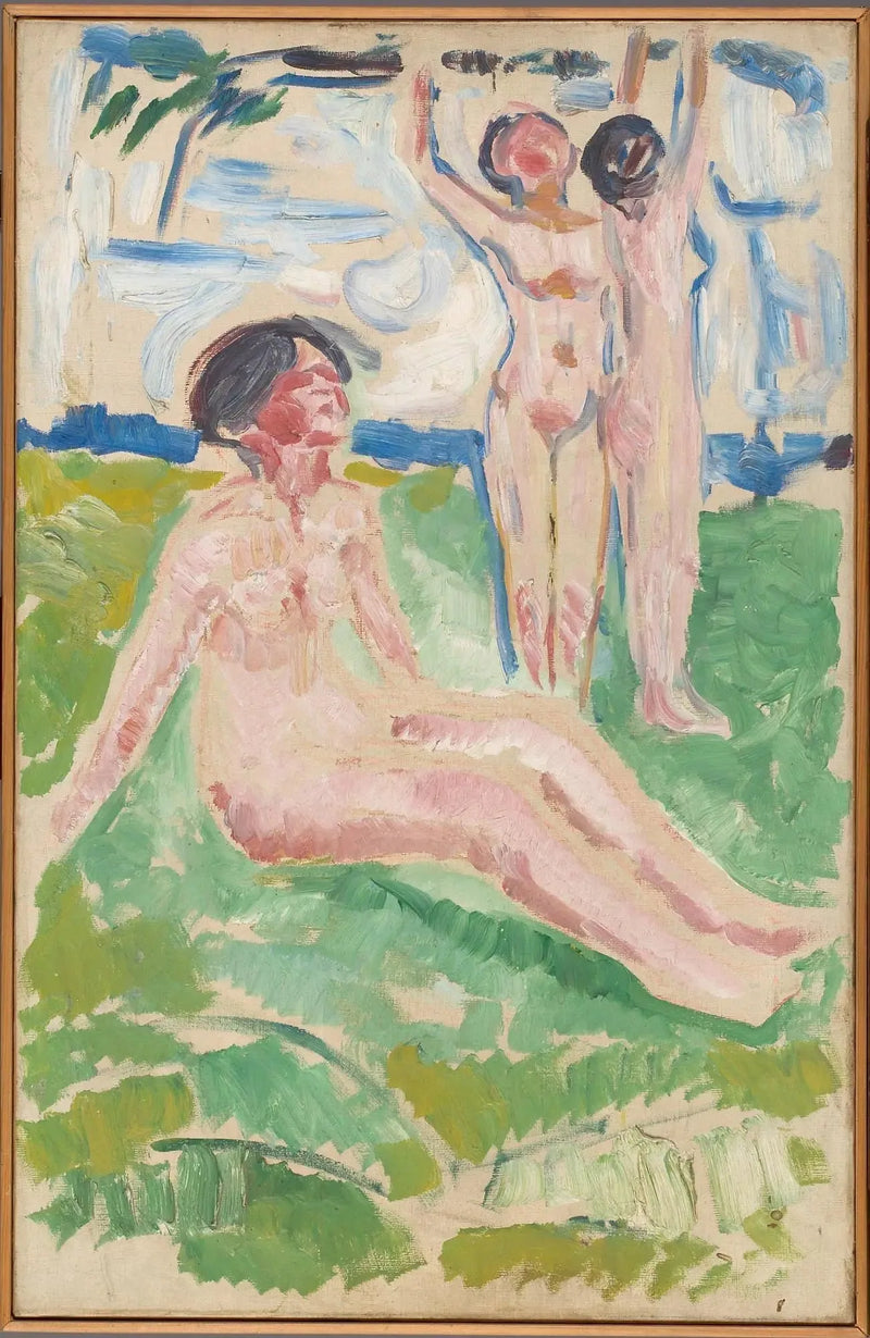 Kvinner på innhøstingen - Edvard Munch
