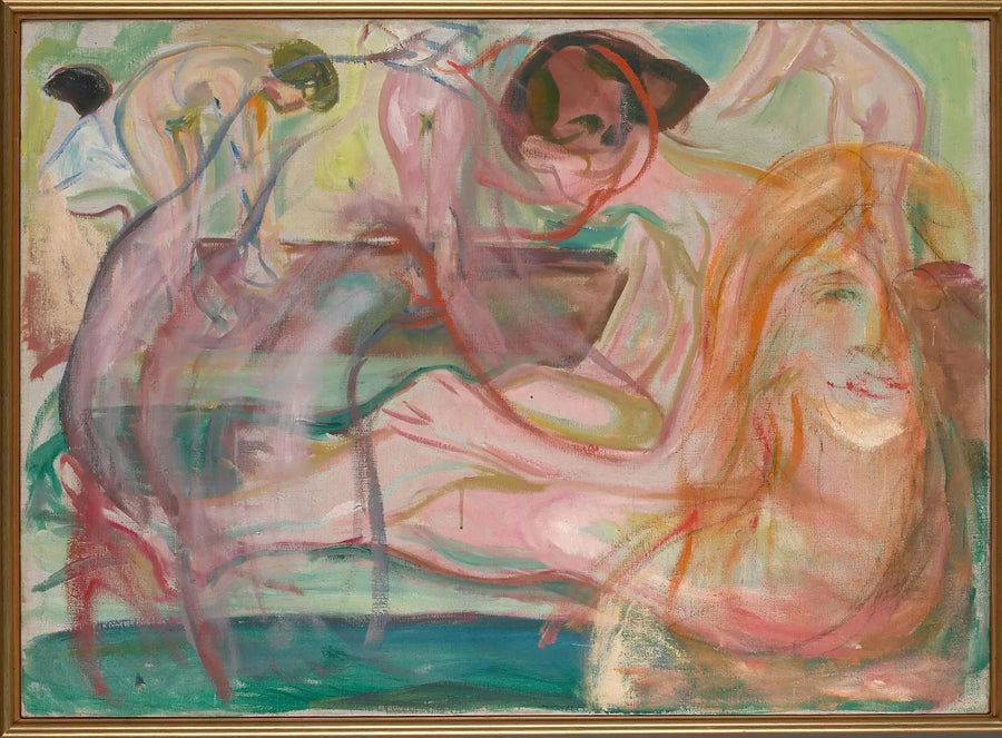 Kvinner i badet - Edvard Munch