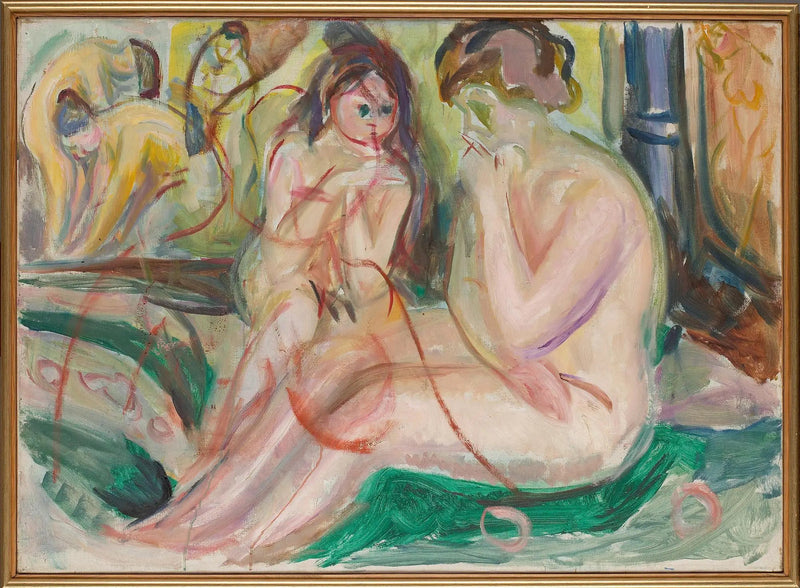 Kvinner i badet - Edvard Munch