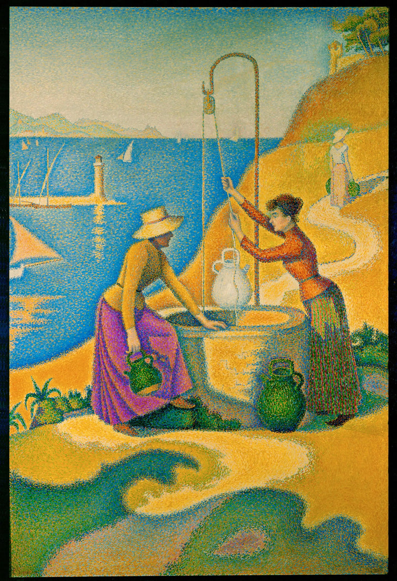 Kvinner ved brønnen - Paul Signac