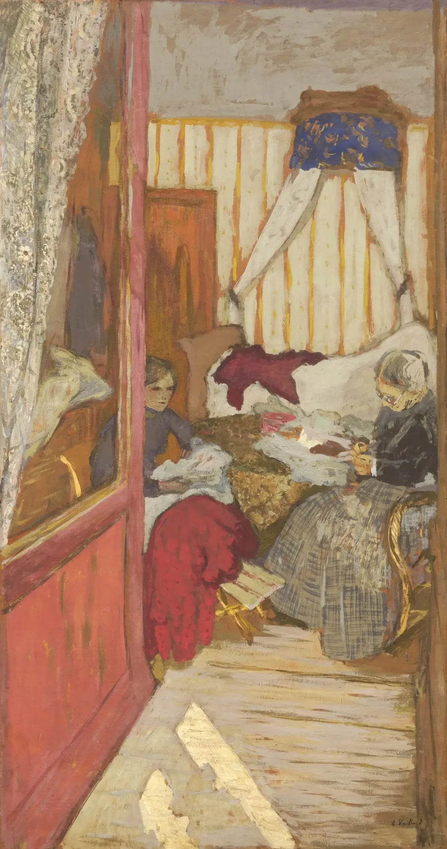 Kvinner som syr - Édouard Vuillard