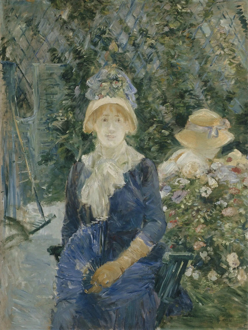 Kvinner i en hage - Berthe Morisot