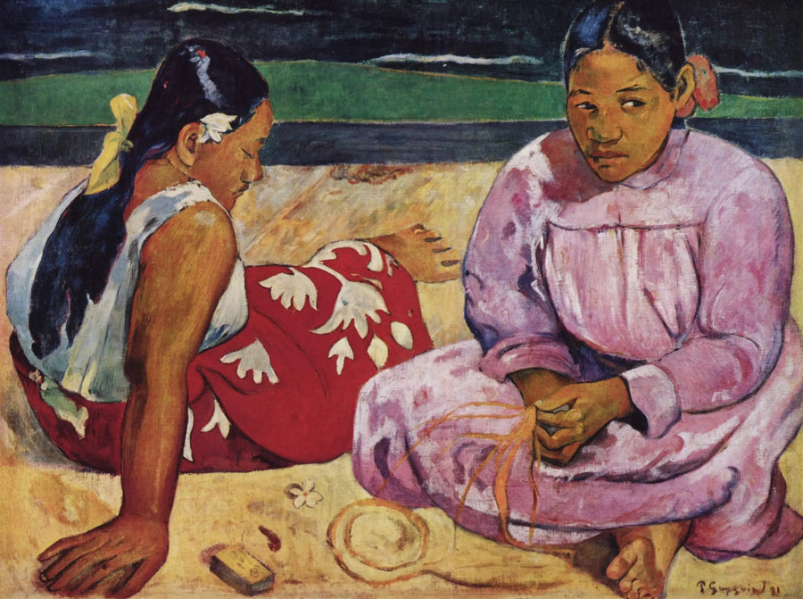 Tahiti-kvinner - Paul Gauguin