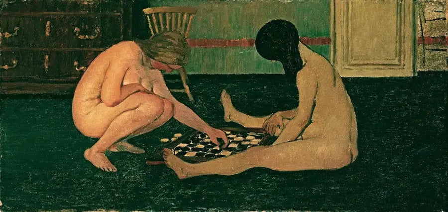 Kvinner som spiller dame - Félix Vallotton

Source:
Femmes nues jouant aux dames - Félix Vallotton